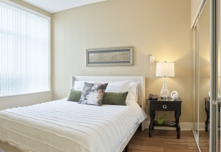 Delmanor West Village bedroom