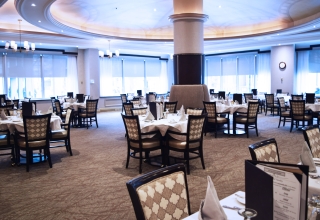 Hazelton Place Retirement Residence dining room Toronto