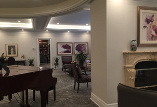 Hazelton Place Retirement Residence Living Room Toronto