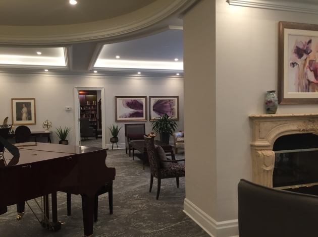 Hazelton Place Retirement Residence Living Room Toronto