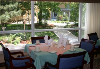 Shepherd Terrace Retirement dining room