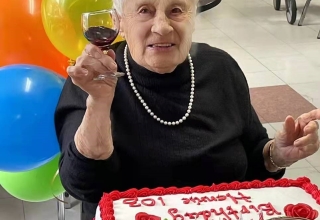 Happy 104th Birthday party at Chateau Glengarryg