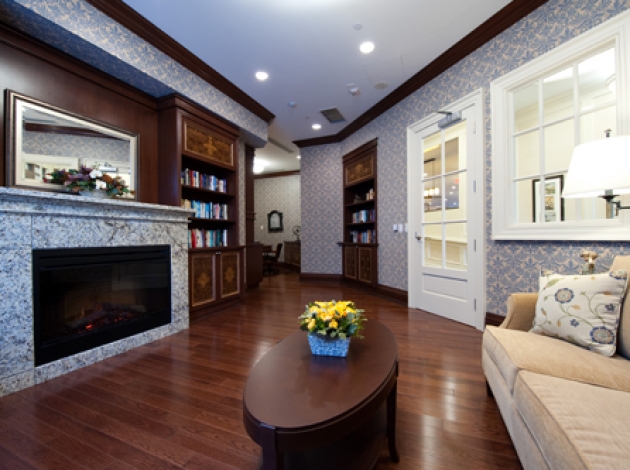 Delmanor Northtown Retirement Home Library
