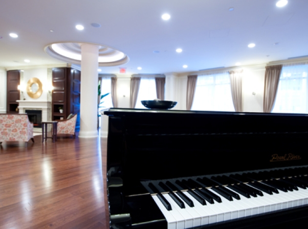 Delmanor Northtown Retirement Home Piano
