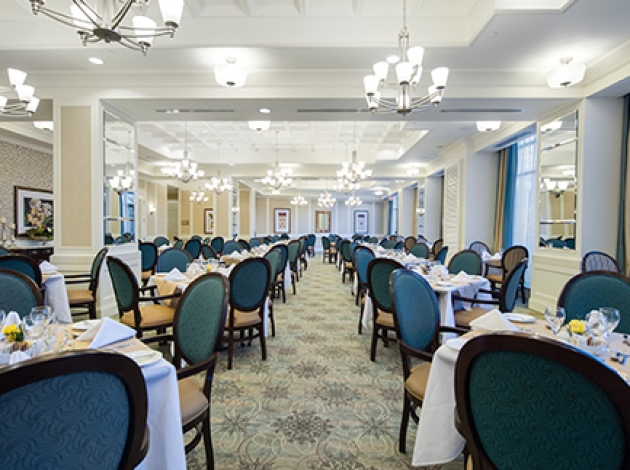 Delmanor Retirement Home Prince Edward Dining Room Etobicoke