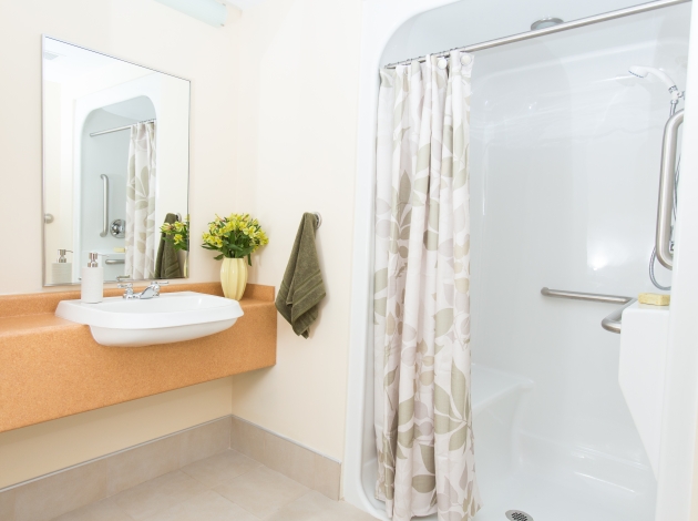 Bruyère Village Quebec Retirement Bathroom