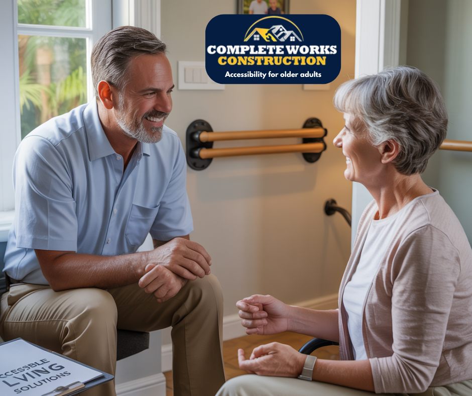 Complete Works Construction Accessibility Renovations for Seniors in Whitby, Ontario